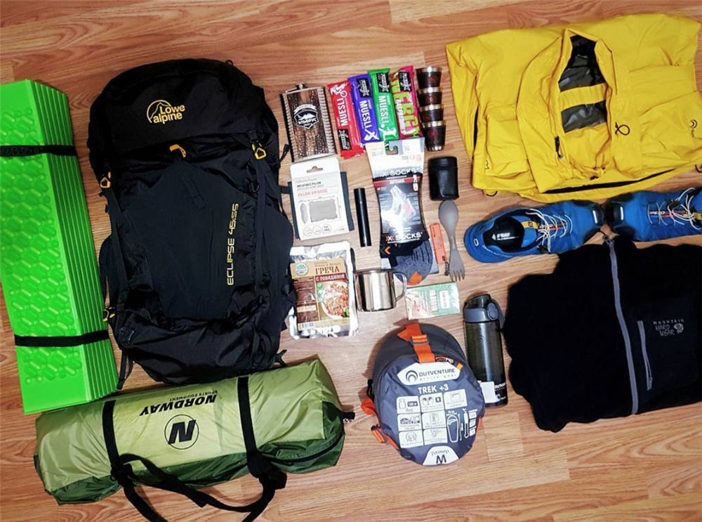 вещи в поход